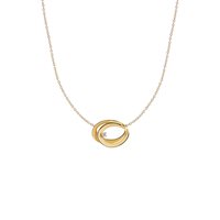 Halskette Annamaria Cammilli Dame Dune in Gelbgold Diamante GCO3897U